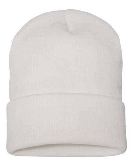 Cuffed_Beanie_- white