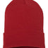 Cuffed Beanie Red