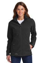 Eddie Bauer® Ladies Hooded Soft Shell Parka. EB537