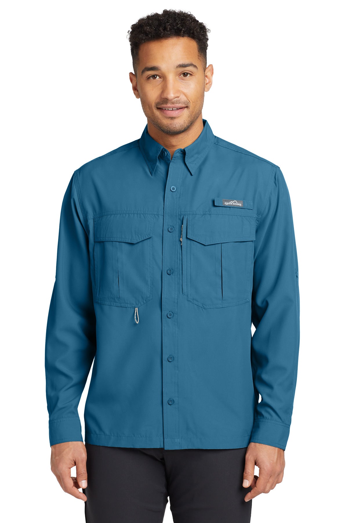 Eddie Bauer® - Long Sleeve Performance Fishing Shirt. EB600