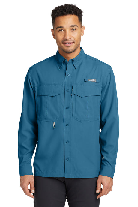 Eddie Bauer® - Long Sleeve Performance Fishing Shirt. EB600