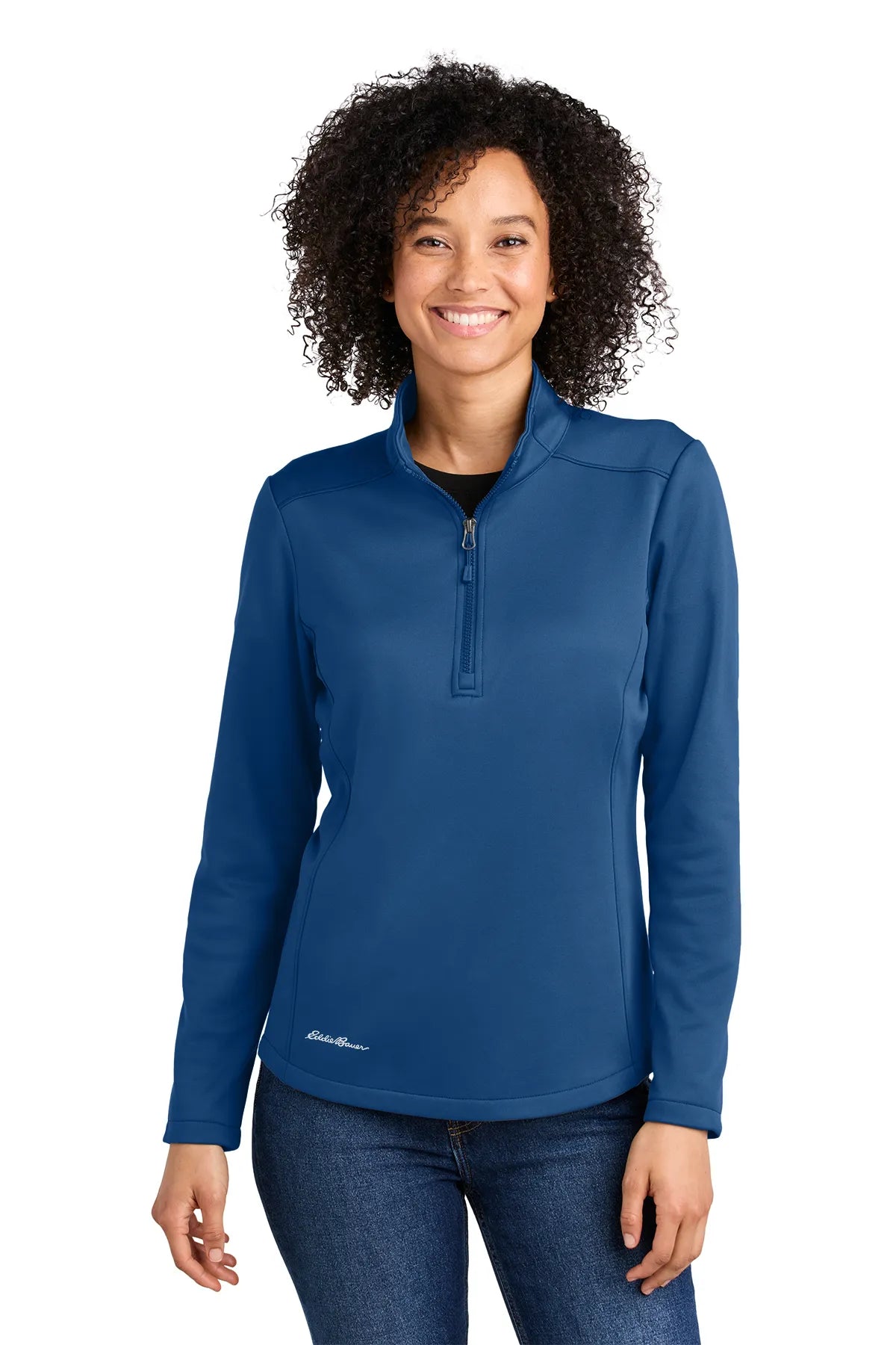 EddieBauer_Women_sSmoothMidLayerFleece1_2-ZipEB2370-cobaltblue_4