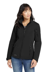 Eddie Bauer® - Ladies Soft Shell Jacket. EB531 Black_1