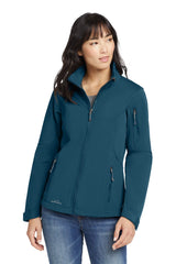 Eddie Bauer® - Ladies Soft Shell Jacket. EB531 Dark Adriatic_1
