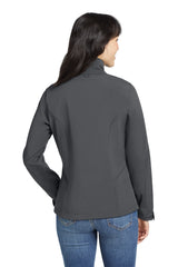 Eddie Bauer® - Ladies Soft Shell Jacket. EB531  Grey Steel_2