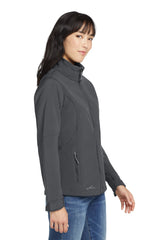 Eddie Bauer® - Ladies Soft Shell Jacket. EB531  Grey Steel_3