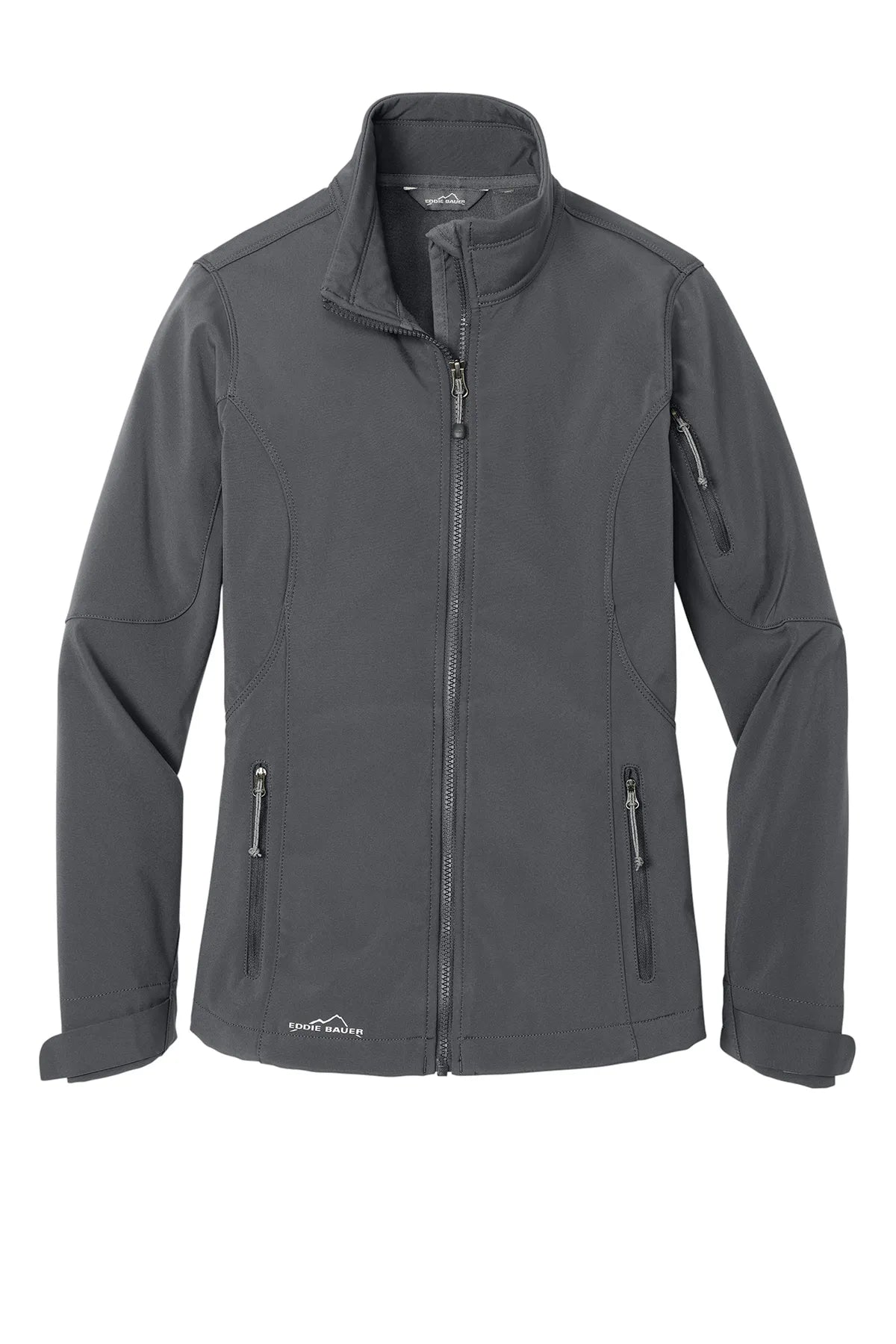 Eddie Bauer® - Ladies Soft Shell Jacket. EB531  Grey Steel_4