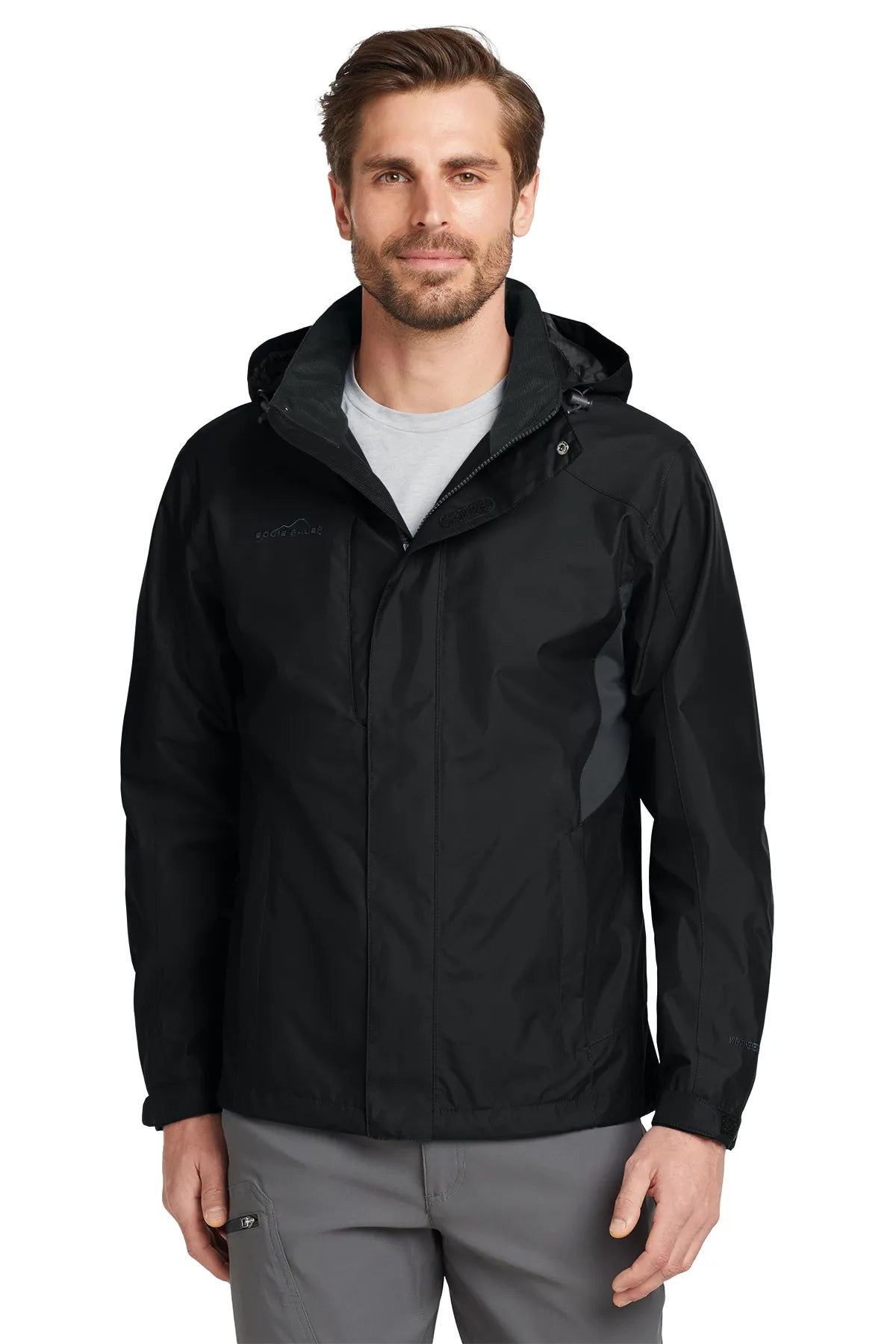 Eddie Bauer® - Rain Jacket. EB550 Deep Sea Blue_1