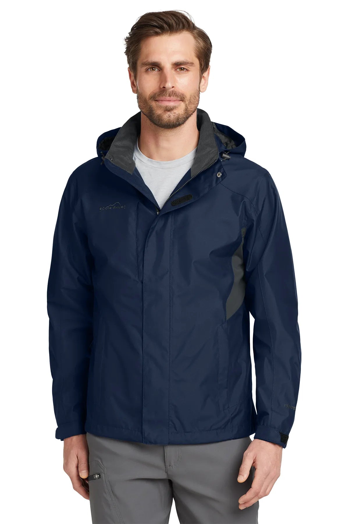 Eddie Bauer® - Rain Jacket. EB550 River Blue Navy_1