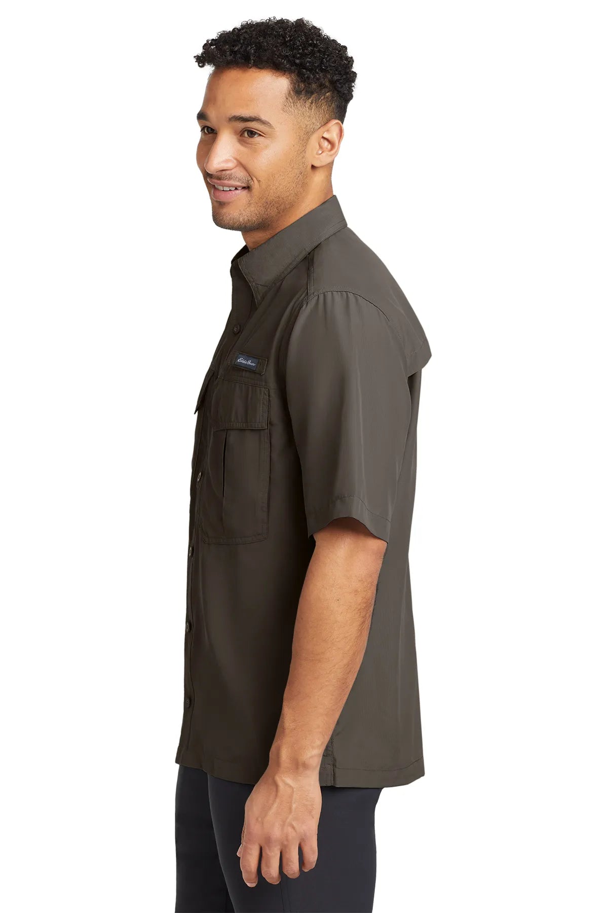 Eddie Bauer® - Short Sleeve Performance Fishing Shirt. EB602 Boulder_1