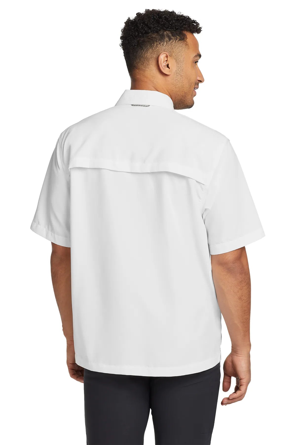 Eddie Bauer® - Short Sleeve Performance Fishing Shirt. EB602 Gulf White_2