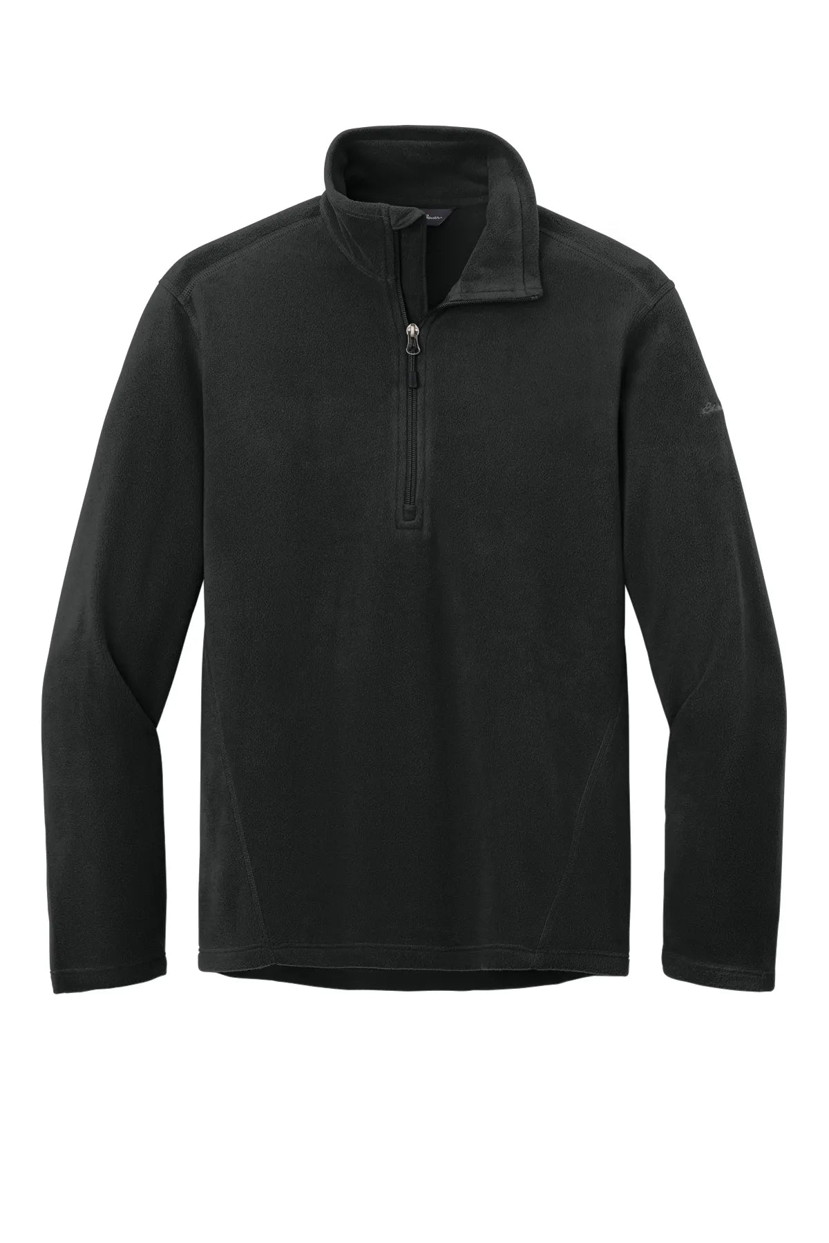 Eddie Bauer®1/2-Zip Microfleece Jacket. EB226 Black_4