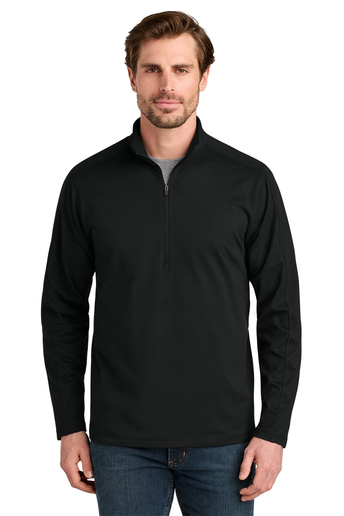 Eddie Bauer ®  Adventurer 1/4-Zip EB120 Deep Black