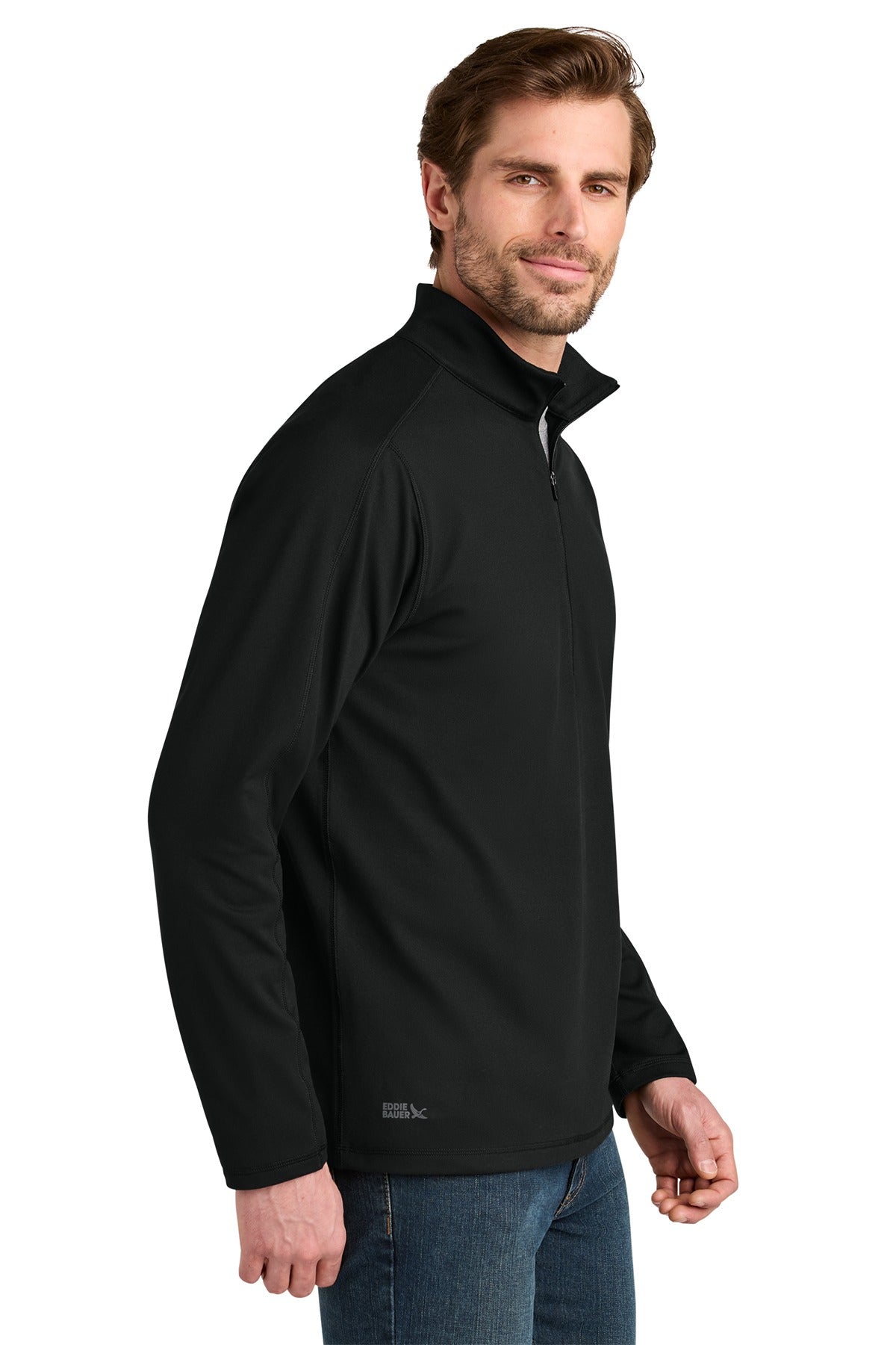 Eddie Bauer ®  Adventurer 1/4-Zip EB120 Deep Black_2
