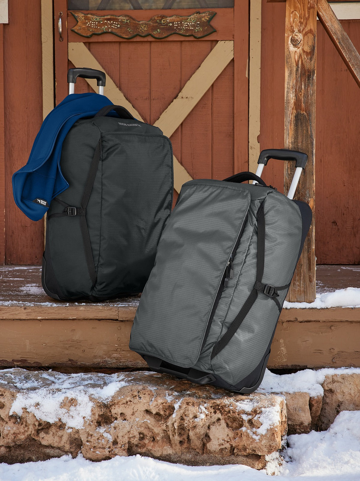 Eddie Bauer ®  Excursion Roller Duffel EB902 Grey Steel_5