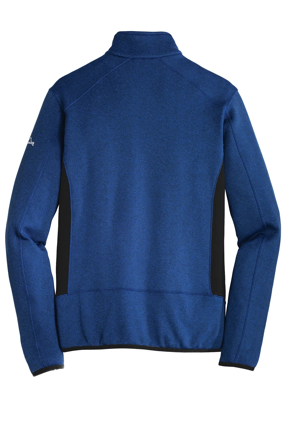 Eddie Bauer® Full-Zip Heather Stretch Fleece Jacket. EB238 Blue Heather_5