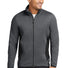 Eddie Bauer® Full-Zip Heather Stretch Fleece Jacket. EB238 Dark Charcoal Heather_1