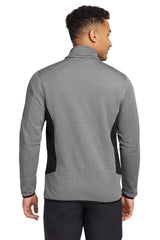 Eddie Bauer® Full-Zip Heather Stretch Fleece Jacket. EB238 Grey Heather_2