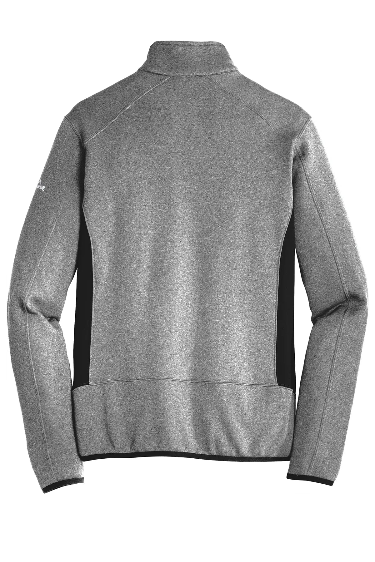 Eddie Bauer® Full-Zip Heather Stretch Fleece Jacket. EB238 Grey Heather_5