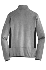 Eddie Bauer® Full-Zip Heather Stretch Fleece Jacket. EB238 Grey Heather_5