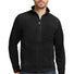 Eddie Bauer® Full-Zip Microfleece Jacket. EB224 Black_1