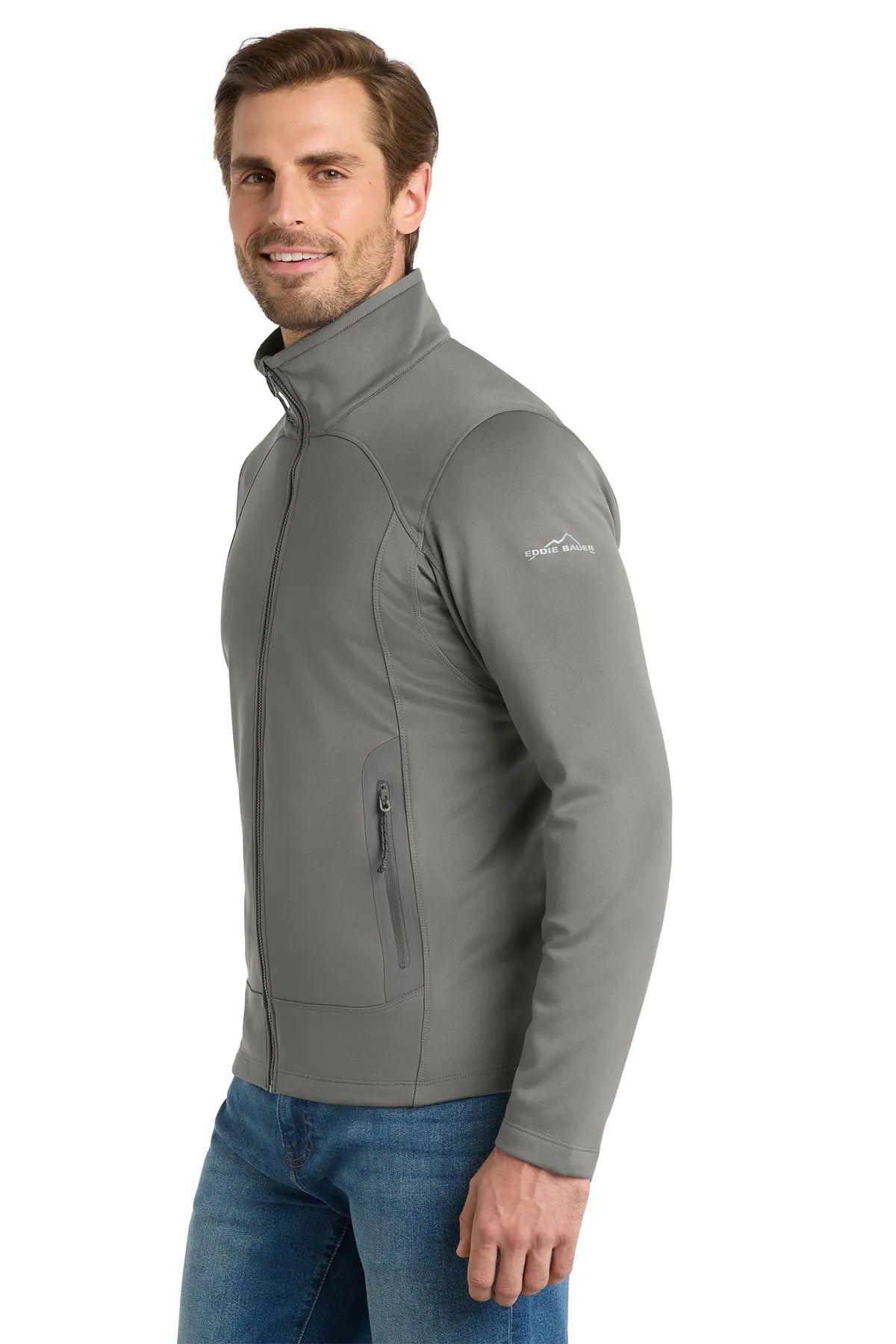 Eddie Bauer® Highpoint Fleece Jacket. EB240 Metal Grey_3