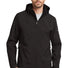 Eddie Bauer® Hooded Soft Shell Parka. EB536 Black_1