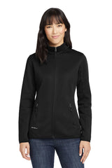 Eddie Bauer ® Ladies Dash Full-Zip Fleece Jacket. EB243 Black_1