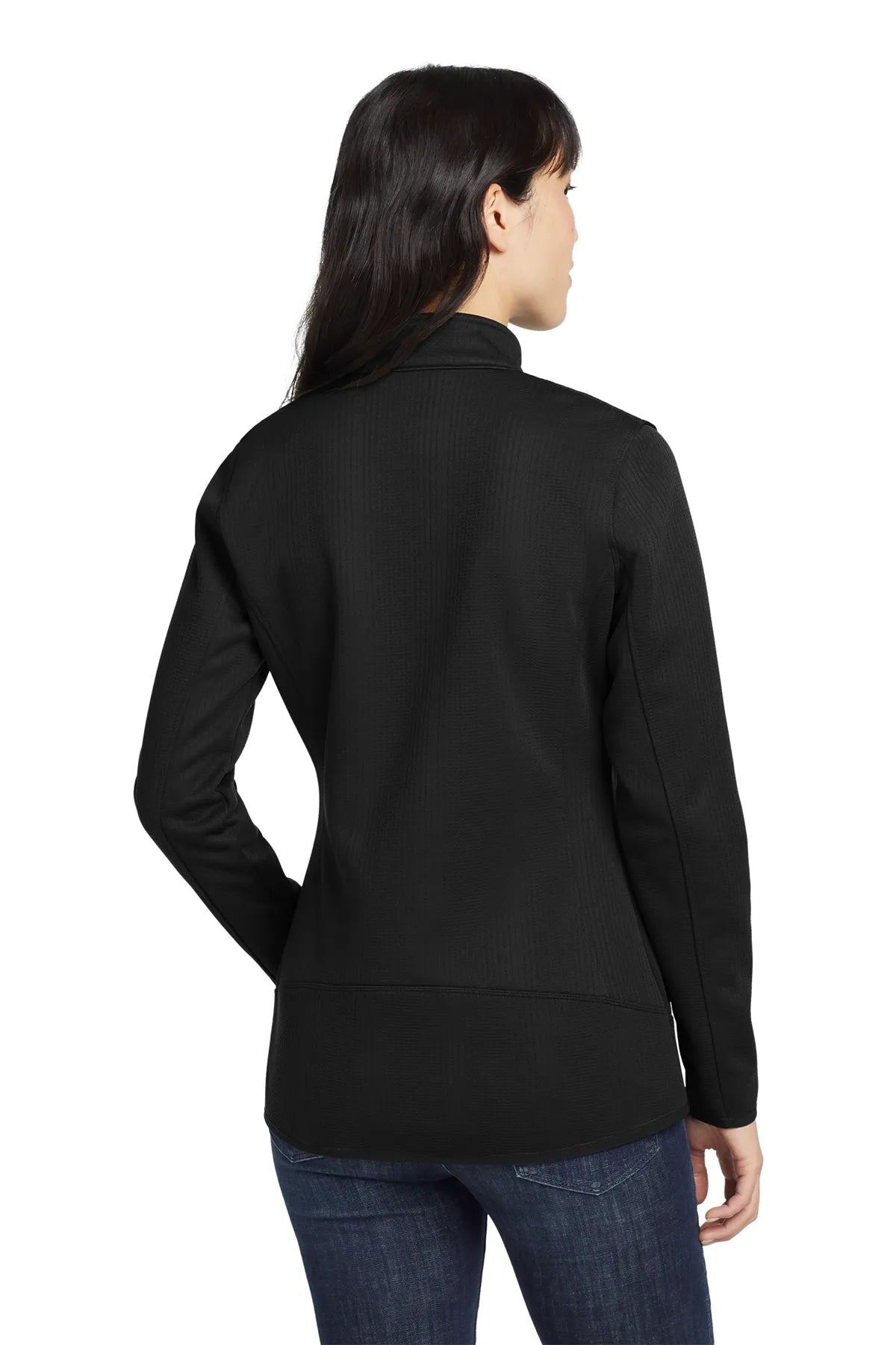 Eddie Bauer ® Ladies Dash Full-Zip Fleece Jacket. EB243 Black_2