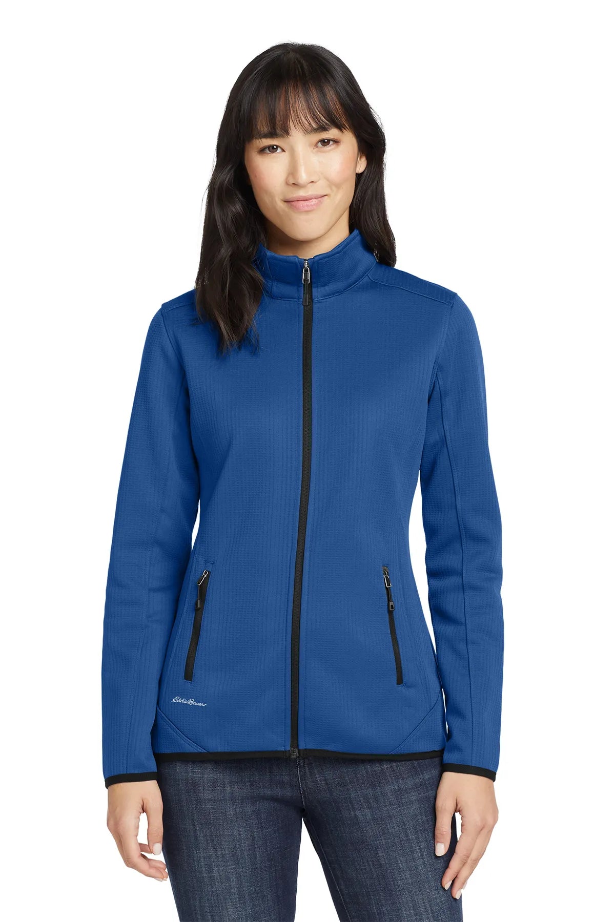 Eddie Bauer ® Ladies Dash Full-Zip Fleece Jacket. EB243 Cobalt Blue_1