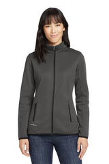 Eddie Bauer ® Ladies Dash Full-Zip Fleece Jacket. EB243 Grey Steel_1
