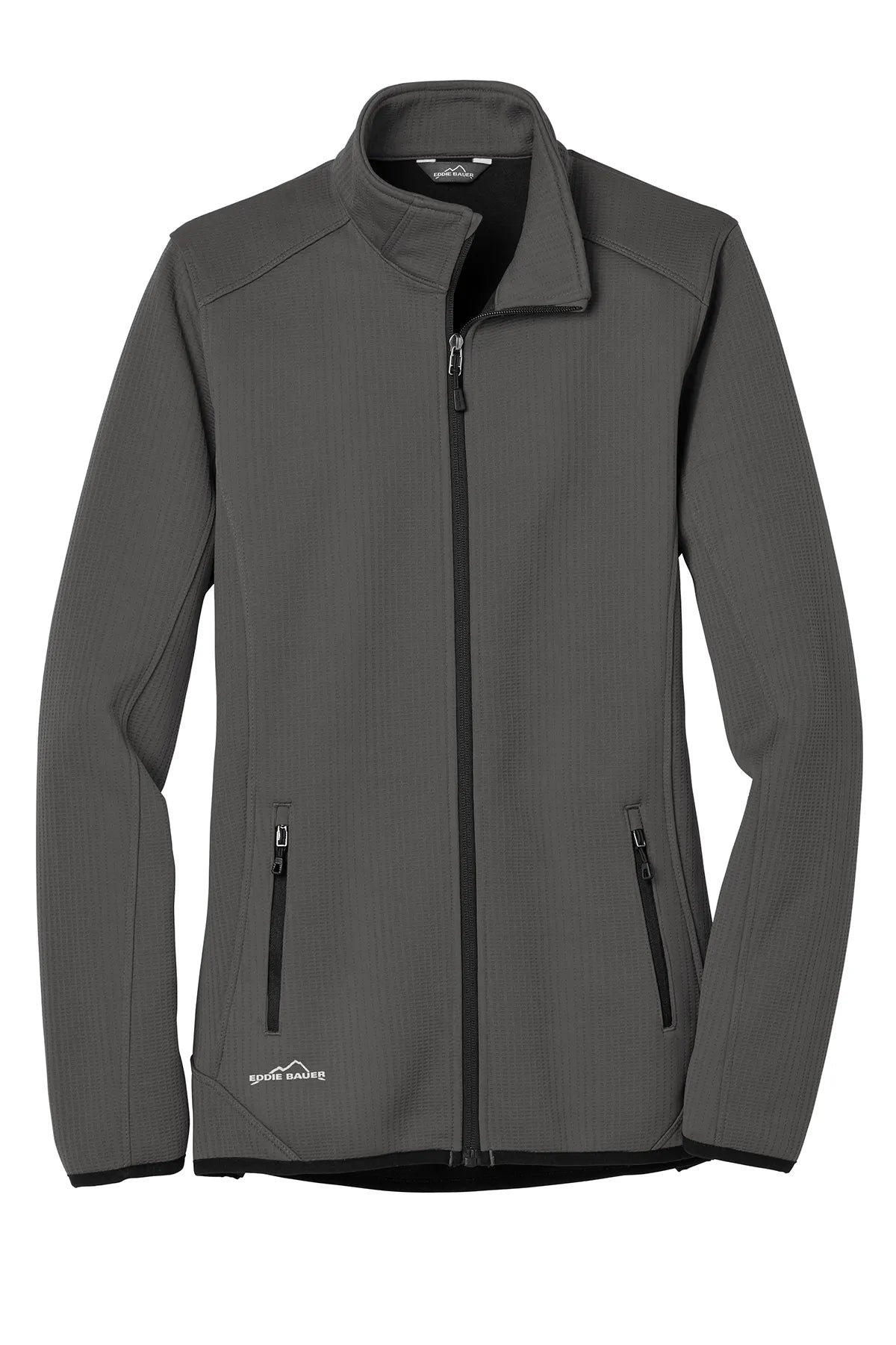 Eddie Bauer ® Ladies Dash Full-Zip Fleece Jacket. EB243 Grey Steel_4