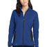 Eddie Bauer® Ladies Full-Zip Heather Stretch Fleece Jacket. EB239 Blue Heather_1