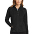 Eddie Bauer® Ladies Full-Zip Microfleece Jacket. EB225 Black_1