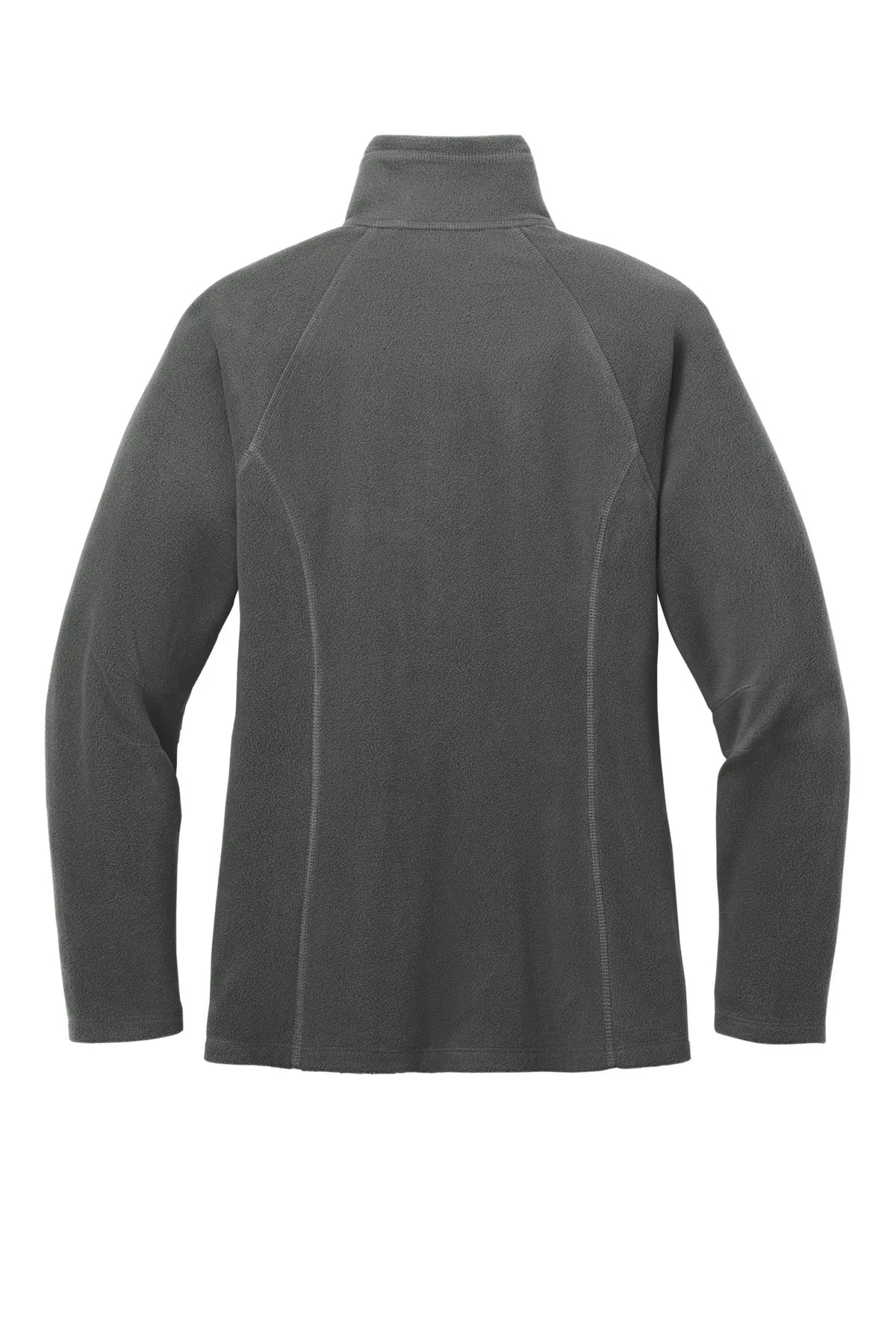 Eddie Bauer® Ladies Full-Zip Microfleece Jacket. EB225 Grey Steel_4