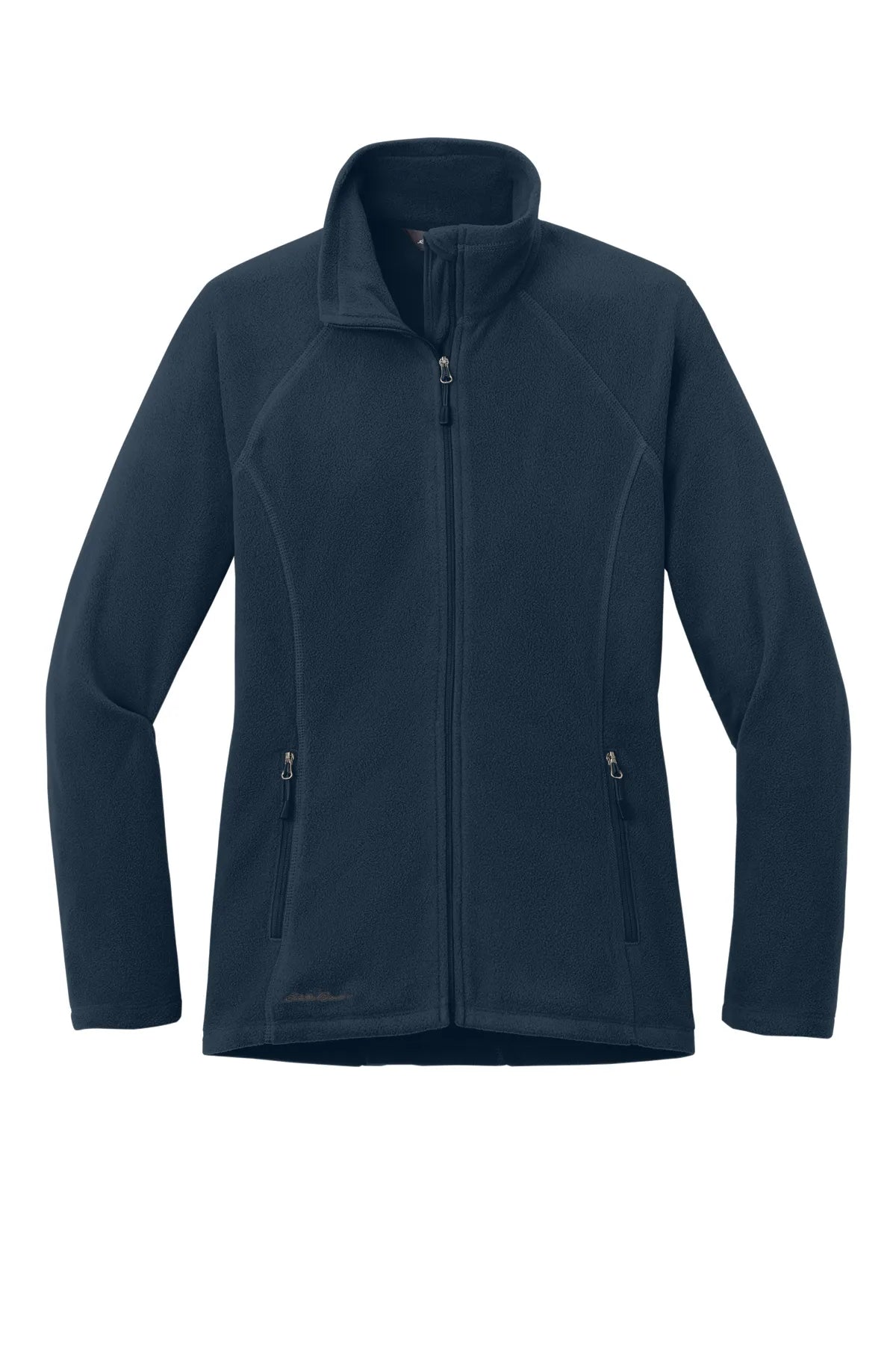 Eddie Bauer® Ladies Full-Zip Microfleece Jacket. EB225 Navy_4