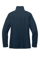 Eddie Bauer® Ladies Full-Zip Microfleece Jacket. EB225 Navy_5