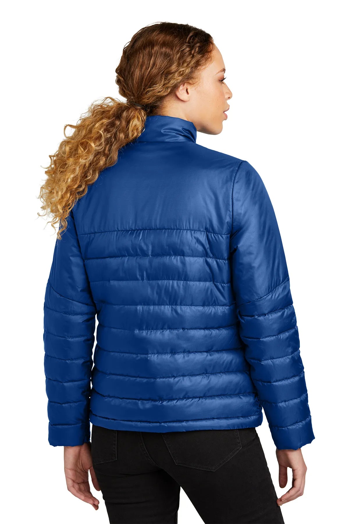 Eddie Bauer® Ladies Quilted Jacket EB511 Cobalt Blue_2
