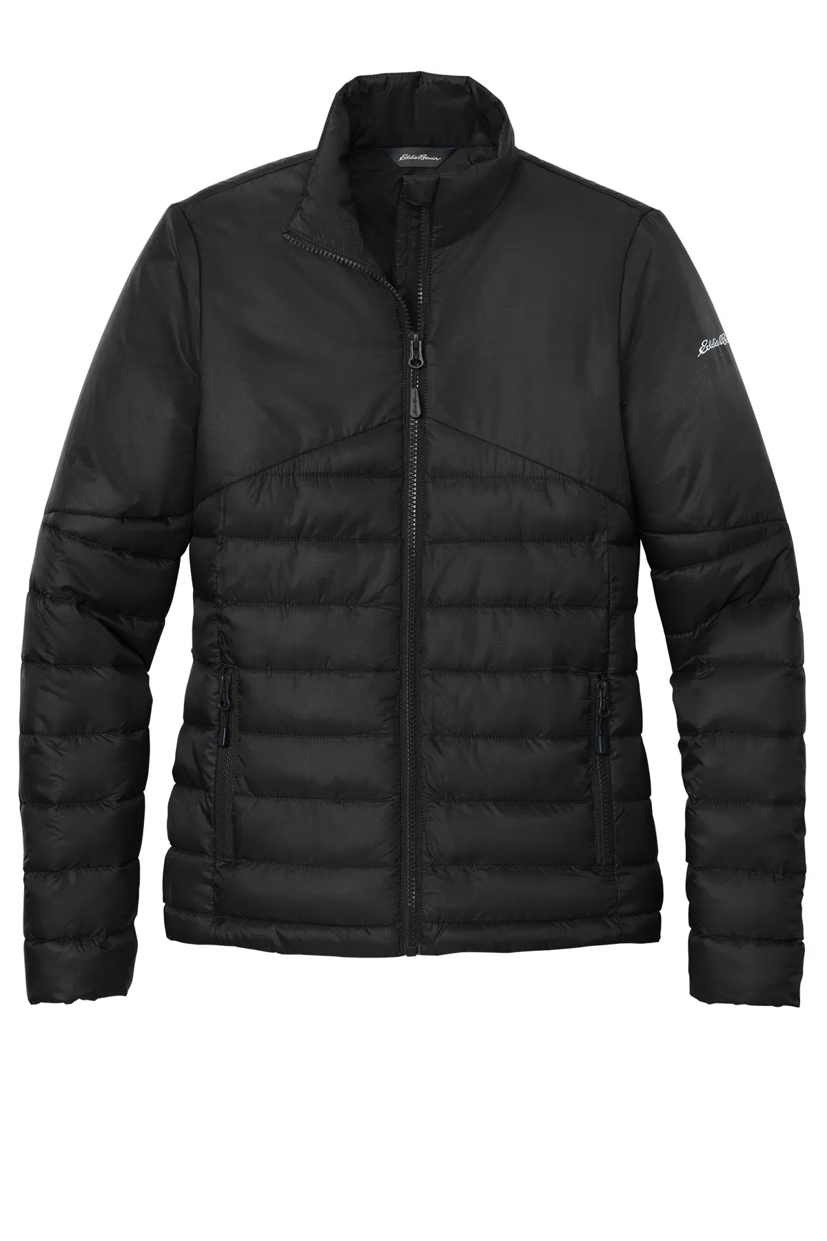 Eddie Bauer® Ladies Quilted Jacket EB511 Deep Black_4