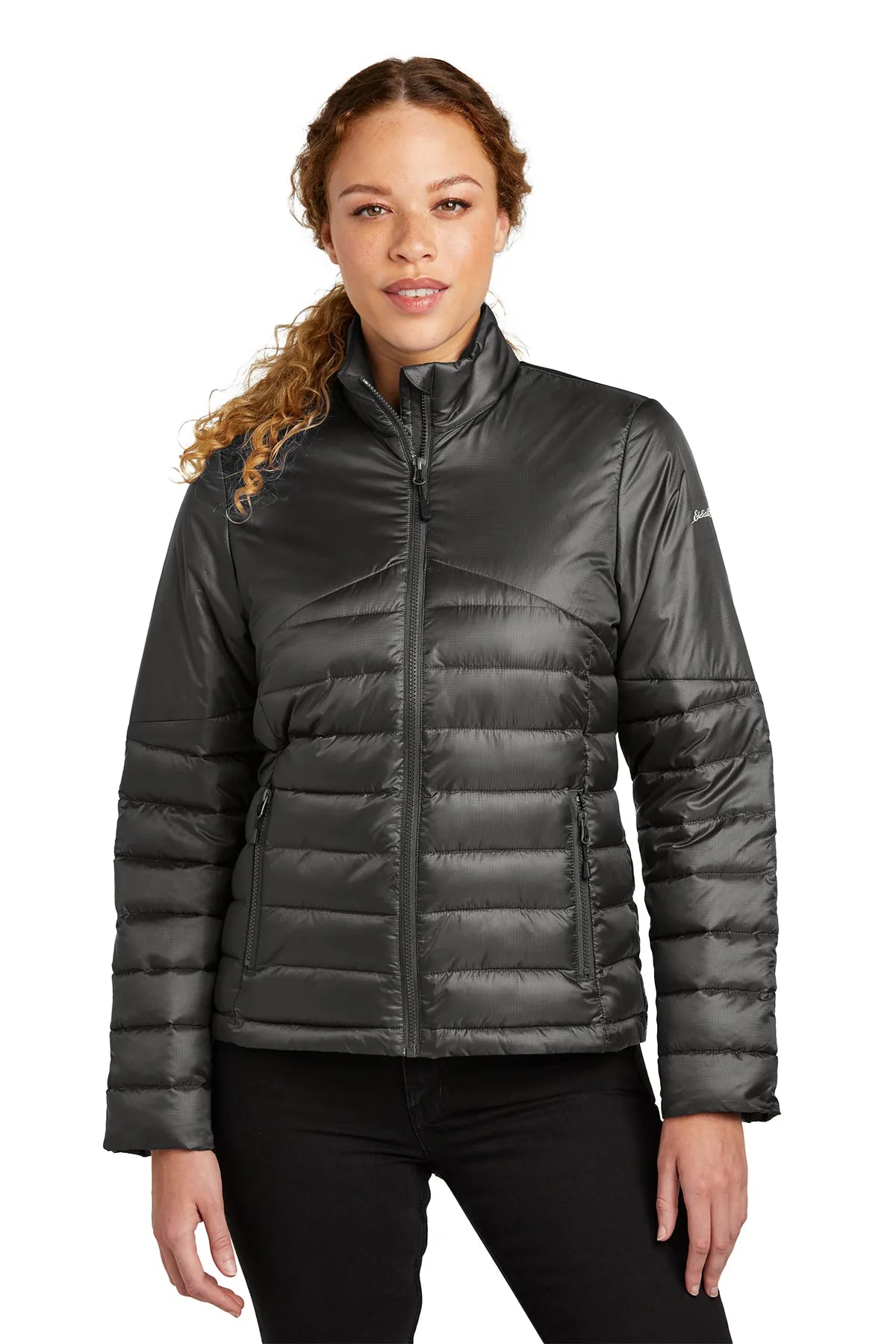 Eddie Bauer® Ladies Quilted Jacket EB511 Iron Gate_1