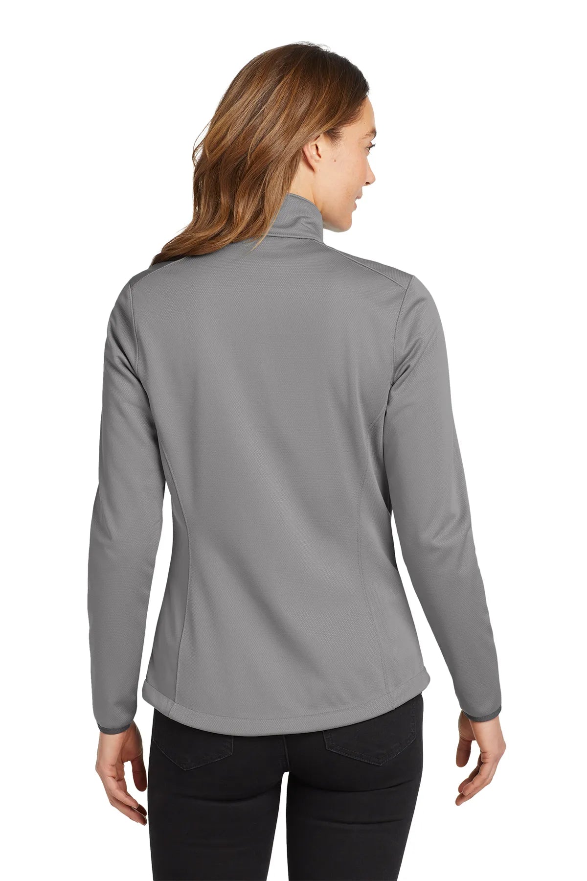 Eddie Bauer® Ladies Weather-Resist Soft Shell Jacket. EB539 Chrome_2
