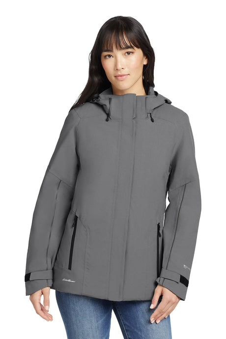 Eddie Bauer® Ladies WeatherEdge® Plus Insulated Jacket. EB555 Metal Grey_1