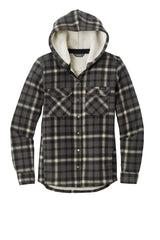 Eddie Bauer® Ladies Woodland Shirt Jac EB229 Grey Steel Bone_4