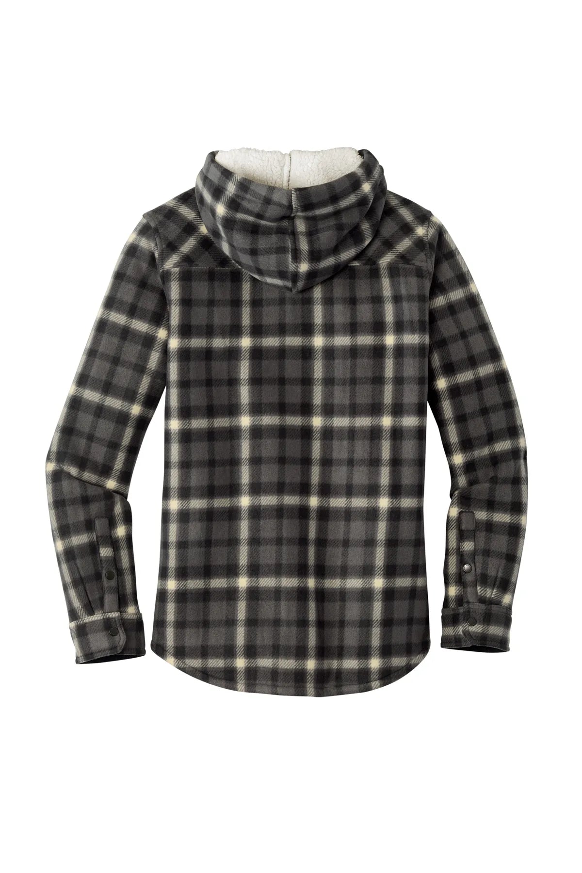 Eddie Bauer® Ladies Woodland Shirt Jac EB229 Grey Steel Bone_5
