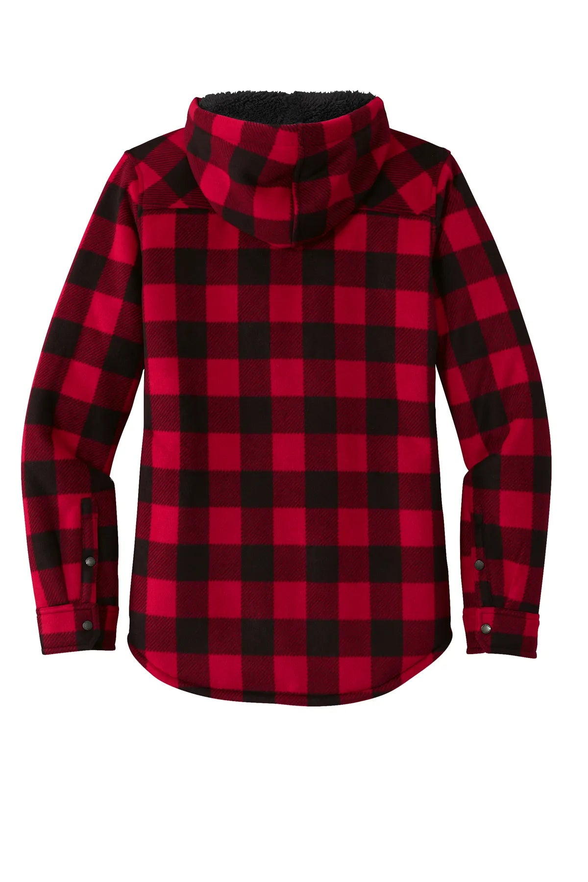 Eddie Bauer® Ladies Woodland Shirt Jac EB229 Radish Black_5