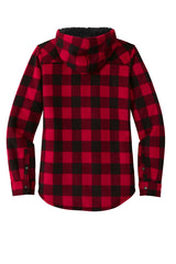 Eddie Bauer® Ladies Woodland Shirt Jac EB229 Radish Black_5