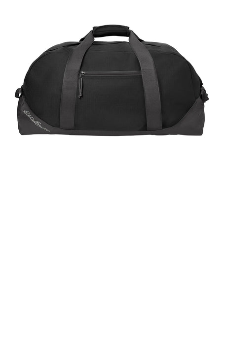 Eddie Bauer® Large Ripstop Duffel. EB901 Black Grey Steel_1