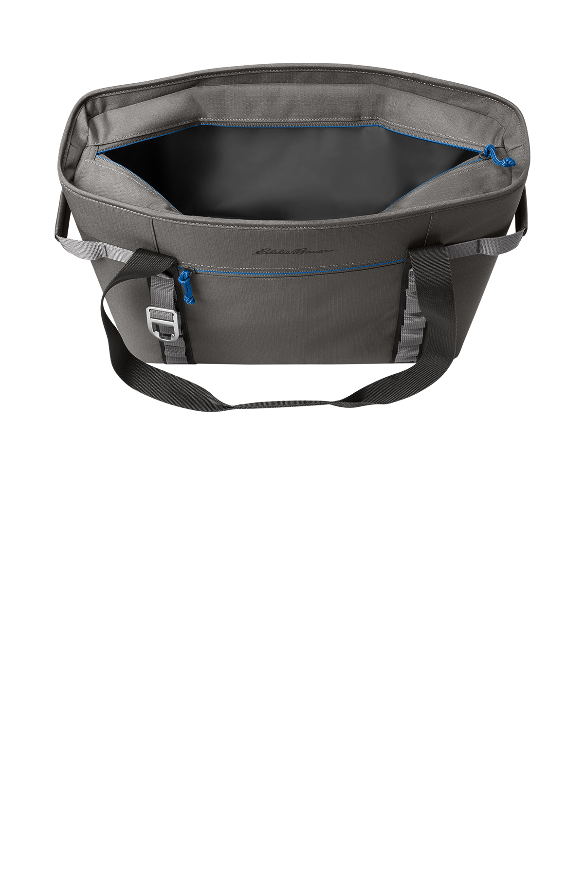 Eddie Bauer® Max Cool Tote Cooler EB801 Metal Grey Expedition Blue_5