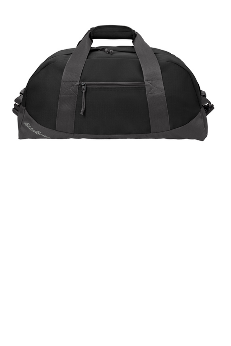 Eddie Bauer® Medium Ripstop Duffel. EB900 Black Grey Steel_1