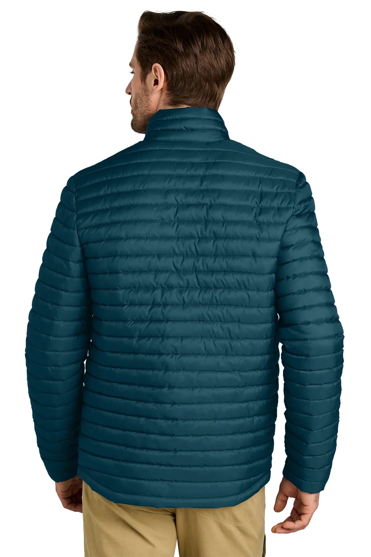 Eddie Bauer ®  Packable Quilted Full-Zip EB514 Adriatic Blue_2